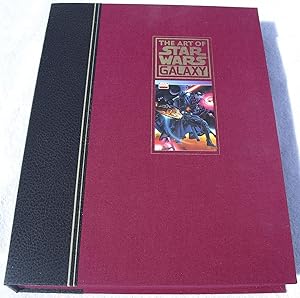 Bild des Verkufers fr Art of Star Wars Galaxy Signed & Numbered Deluxe Edition Limited to 1000 Hardcover w/ Traycase George Lucas Rare HC Underwood-Miller 1994 zum Verkauf von CollectibleEntertainment