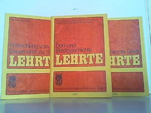 Bild des Verkufers fr Lehrte - 3 Bnde in 3 Bchern komplett! 1. Entwicklung vom Bauerndorf zur Stadt. / 2. Dorf- und Stadtgeschichte. / 3. Geschichte der Stadt. zum Verkauf von Antiquariat Ehbrecht - Preis inkl. MwSt.