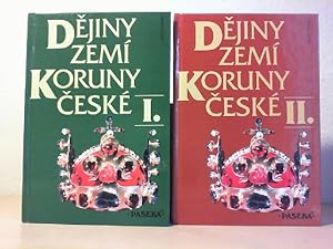 Bild des Verkufers fr DEJINY ZEM KORUNY CESK. 2 Bnde. (Czech Edition) zum Verkauf von Antiquariat im Schloss