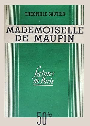 Seller image for Mademoiselle de Maupin for sale by Livreavous