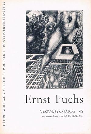 Ernst Fuchs. Verkaufskatalog 43 zur Ausstellung vom 6.9. bis 15.10.1967.