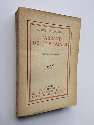 L' Abbaye de Typhaines [ Exemplaire sur Vélin ]