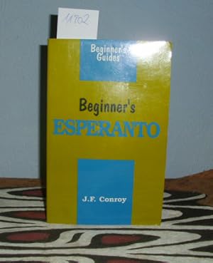 Image du vendeur pour Beginner's Esperanto . Esperanto por Komencantoj. mis en vente par Antiquariat Welwitschia Dr. Andreas Eckl