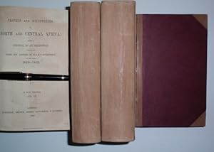 Bild des Verkufers fr Travels and discoveries in North and Central Africa: Being a journal of an expedition undertaken under the auspices of H.B.M.'s government, in the years 1849-1855. In five volumes. zum Verkauf von Antiquariat Welwitschia Dr. Andreas Eckl