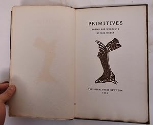 Bild des Verkufers fr Primitives. Poems and Woodcuts zum Verkauf von Mullen Books, ABAA