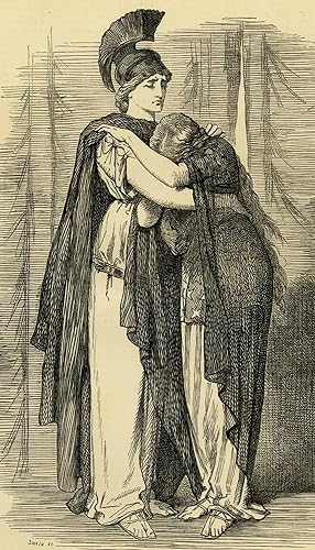 Bild des Verkäufers für Antique Print-CARICATURE-ENGLAND-AMERICA-RELATION-PUNCH-Tenniel-Swain-1881 zum Verkauf von ThePrintsCollector