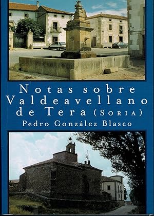 Imagen del vendedor de NOTAS SOBRE VALDEAVELLANO DE TERA (SORIA) a la venta por Librera Dilogo