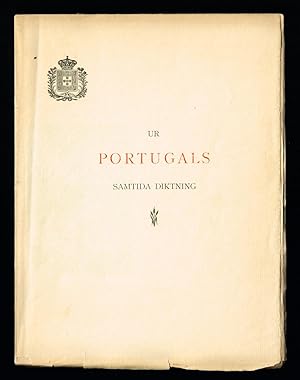 Seller image for Ur Portugals samtida diktning. Poetiska fversttningar. for sale by Hatt Rare Books ILAB & CINOA