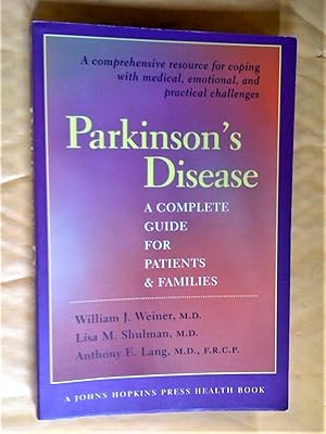 Imagen del vendedor de Parkinson's Disease: A Complete Guide for Patients and Families a la venta por Livresse