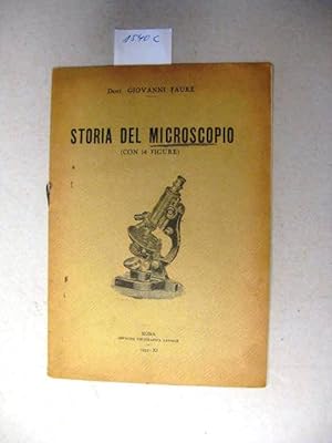 Storia del Microscopio. Mit 14 Figuren.