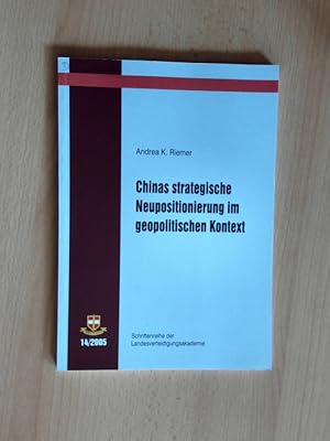 Seller image for Chinas strategische Neupositionierung im geopolitischen Kontext. for sale by avelibro OHG