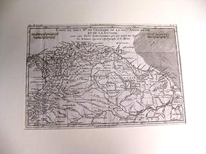 Bild des Verkufers fr Carte du Nouveau Rme. de Grenade, de la Nou. le Andalousie, et de la Guyane. zum Verkauf von avelibro OHG
