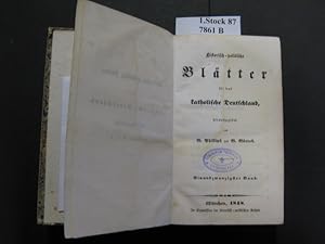 Bild des Verkufers fr Historisch-politische Bltter fr das katholische Deutschland. zum Verkauf von avelibro OHG