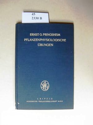 Imagen del vendedor de Pflanzenphysiologische bungen fr Studierende und Lehrer. Mit 25 Abbildungen im Text. a la venta por avelibro OHG