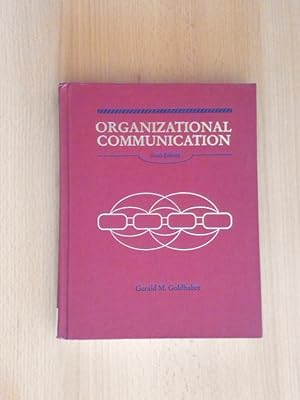 Bild des Verkufers fr Organisational Communication. zum Verkauf von avelibro OHG