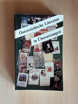 Seller image for sterreichische Literatur in bersetzungen. for sale by avelibro OHG