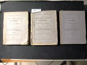 Bild des Verkufers fr Die Arabischen, Persischen und Trkischen Handschriften der Kaiserlich-Kniglichen Hofbibliothek zu Wien. zum Verkauf von avelibro OHG