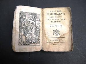 Bild des Verkufers fr Iustini Historiarum Libri XXXXIV. Ex Recensione Gronovii. zum Verkauf von avelibro OHG