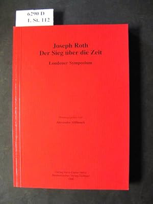 Seller image for Joseph Roth, Der Sieg ber die Zeit. Londoner Symposium. for sale by avelibro OHG