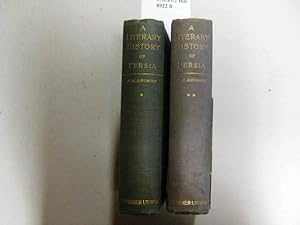 Imagen del vendedor de A Literary History of Persia. From the Earliest Times until Firdawsi./ From Firdawsi to Sa'di. a la venta por avelibro OHG