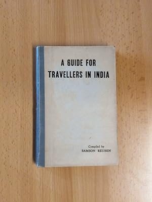 Bild des Verkufers fr A Guide for Travellers in India. With Large Coloured Map. zum Verkauf von avelibro OHG
