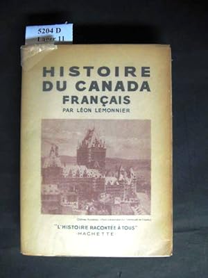 Histoire du Canada Francais.