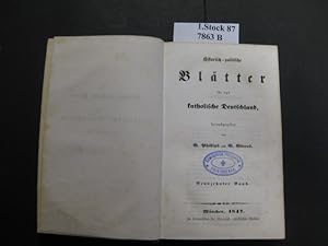 Bild des Verkufers fr Historisch-politische Bltter fr das katholische Deutschland. zum Verkauf von avelibro OHG