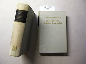 Bild des Verkufers fr Geschichte des ehelichen Gterrechts in Deutschland. 2 Teile (Teil 2 in 3 Abteilungen) in 2 Bnden. Teil 1: Die Zeit der Volksrechte./ Teil 2: Das Mittelalter. Abteilung 1: Das eheliche Gterrecht in Sddeutschland und der Schweiz im Mittelalter./ Teil 2: Das Mittelalter. Abteilung 2: Das frnkische eheliche Gterrecht im Mittelalter./ Abteilung 3: Das eheliche Gterrecht Norddeutschlands und der Niederlande im Mittelalter. zum Verkauf von avelibro OHG