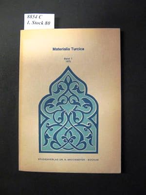 Seller image for Materialia Turcica. for sale by avelibro OHG