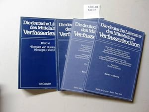 Bild des Verkufers fr Die deutsche Literatur des Mittelalters. - Verfasserlexikon. zum Verkauf von avelibro OHG