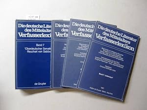 Bild des Verkufers fr Die deutsche Literatur des Mittelalters. - Verfasserlexikon. zum Verkauf von avelibro OHG