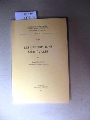 Seller image for Les Inscription Medievales. for sale by avelibro OHG