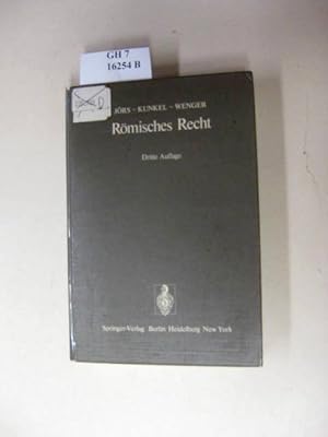 Bild des Verkufers fr Rmisches Recht. Rmisches Privatrecht. Abri des Rmischen Zivilprozerechts. zum Verkauf von avelibro OHG