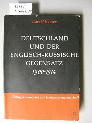 Bild des Verkufers fr Deutschland und der englisch-russische Gegensatz. 1900-1914. zum Verkauf von avelibro OHG