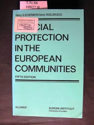 Seller image for Judicial Protection in the European Communities. for sale by avelibro OHG