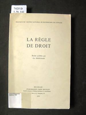 Image du vendeur pour La Rgle de Droit. mis en vente par avelibro OHG