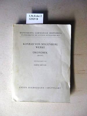 Bild des Verkufers fr Konrad von Megenberg Werke. konomik (Buch I). zum Verkauf von avelibro OHG