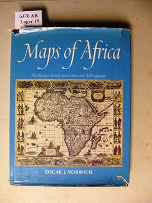 Image du vendeur pour Norwich's maps of Africa. An illustrated and annotated carto-bibliography. mis en vente par avelibro OHG