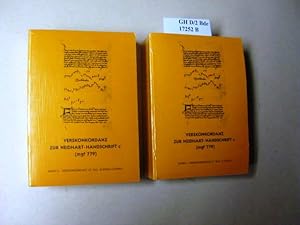 Immagine del venditore per Verskonkordanz zur Berliner Neidhart-Handschrift c ( mgf 779). Band I: Verskonkordanz (1. Teil): A - Kunig./ Band II: Verskonkordanz (2. Teil): Kunigin - Zynnen. venduto da avelibro OHG