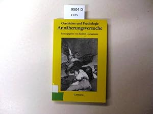 Seller image for Geschichte und Psychologie: Annherungsversuche. for sale by avelibro OHG