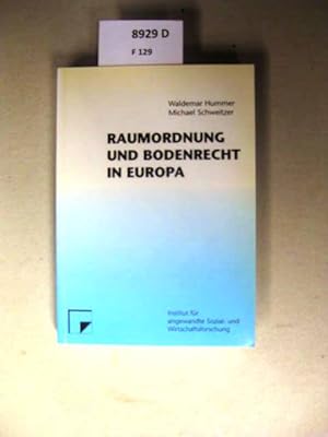 Immagine del venditore per Raumordnung und Bodenrecht in Europa. Grundverkehrsprobleme in ausgewhlten EG-Staaten und sterreich. venduto da avelibro OHG