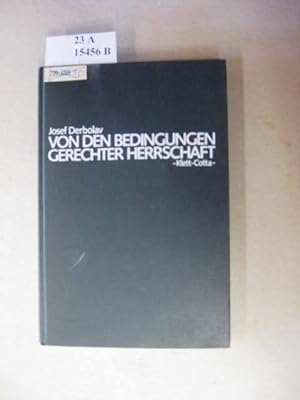 Bild des Verkufers fr Von den Bedingungen gerechter Herrschaft. Studien zu Platon und Aristoteles. zum Verkauf von avelibro OHG