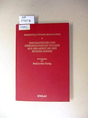 Imagen del vendedor de Diplomatische und chronologische Studien aus der Arbeit an den Regesta Imperii. a la venta por avelibro OHG