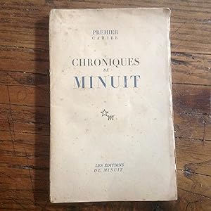 Chroniques de MINUIT. Premier cahier Avril 1945 .