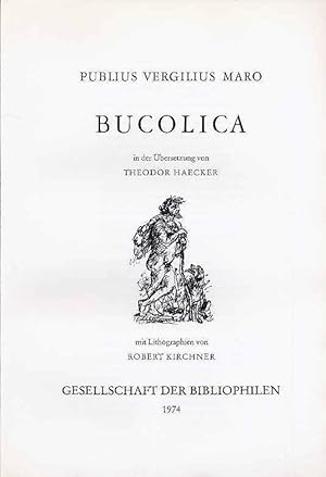 Bucolica in der Übersetzung von Theodor Haecker.