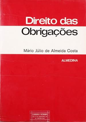 Bild des Verkufers fr DIREITO DAS OBRIGAES. [3. EDIO] zum Verkauf von Livraria Castro e Silva