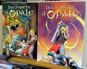 Bild des Verkufers fr Les forts d'Opale: Tome 4, Les geles de Nnuphe + Tome 5 Onze Racines (Comics) zum Verkauf von ANTIQUARIAT H. EPPLER