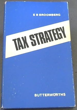 Image du vendeur pour Tax Strategy mis en vente par Chapter 1