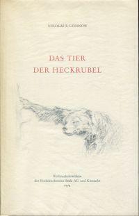 Imagen del vendedor de Das Tier. Der Heckrubel. Erzhlungen. a la venta por Bcher Eule