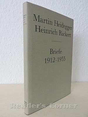 Briefe 1912 - 1933 und andere Dokumente. Aus den Nachlässen herausgegeben von Alfred Denker.